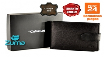 CAVALDI и BALISA кожаные мужские кошельки