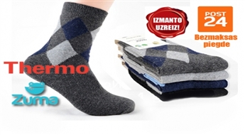 Angoras/vilnas vīriešu termozeķes 2 pāri