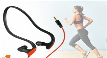 ПРОФЕССИОНАЛЬНЫЕ НАУШНИКИ ДЛЯ БЕГА GOFIT