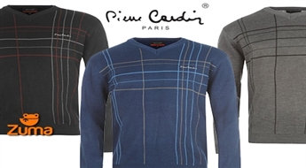Pierre Cardin тонкий джемпер в полоску Модель 2