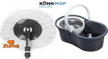 KONG MOP IRON вращающаяся щетка с ведром