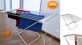 Складная электрическая напольная сушилка для белья Comfy dryer с 8 стержнями!