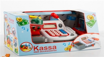ИГРУШЕЧНЫЙ КАССОВЫЙ АППАРАТ СО ЗВУКОМ