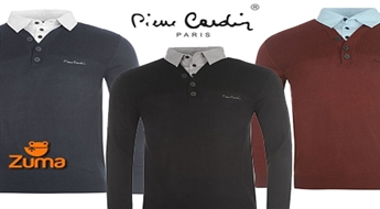 Pierre Cardin тонкий джемпер в полоску Модель 3