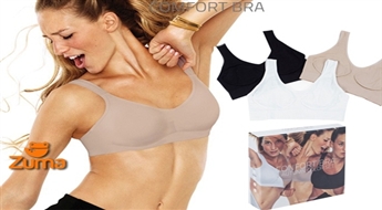 Бесшовные бюстгальтеры 3 шт. "Comfort Bra Autumn"