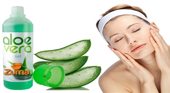 Aloe Vera 100% гель из внутренней части листьев алое 500ml