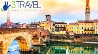 Avio ceļojums uz Itāliju - Ekskursiju tūre uz Itālijas mākslas un kultūras pilsētām - Verona - Venēcija - Sanmarīno