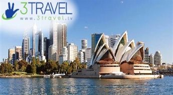 Avio ceļojums uz Austrāliju - Tūre ar atpūtu un ekskursijām Austrālijā un Singapūrā