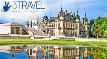 Autobusu ceļojums uz Franciju - Parīze ar ekskursijas programmu "Luāras ielejas pilis"