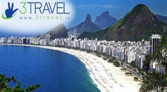 Avio ceļojums uz Brazīliju - Atpūta pie okeāna un ekskursijas - Sanpaulu - Riodežaneiro - Niteroja