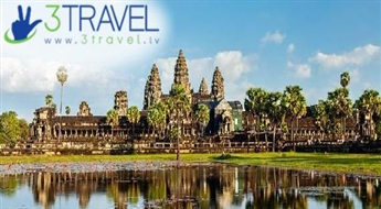 Avio ceļojums uz Taizemi - Bangkoka - Pataija - Kambodža - Kočanga - Bezgalīgā tempļu pilsēta Angkor Wat!