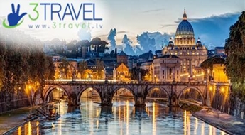 Avio ceļojums uz Itāliju - Roma - Vatikāns - Tivole - Neapole - Pompeji