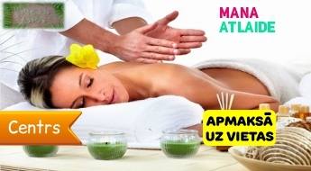 Nomierinošā lavandas aromterapija tikai 17.90€ salonā "Green Spa"!