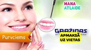 Zobu ārstēšana vai ekstrakcija no 8€ klīnikā "Gražinas Sandrohas ārsta prakse zobārsniecībā"!