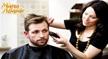 Moderns vīriešu matu griezums salonā "Dolce Vita"!