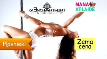 Pole Dance ознакомительное занятие всего за 4.90€ в студии "Fitness Gallery of Enchantment"!