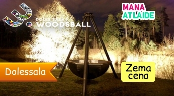 SPA отдых для двоих или компании до 10 человек за 80€ в "Ведьмином котле" в парке Woodsball!