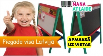 Dubultā magnētiskā tāfele "Malimas" no 23.90€ no veikala Pirkums.lv! Piegāde pa Latviju!