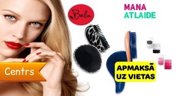 Расческа Detangler мини или с рукоятью, резинки для волос от 1.50€ от "BELLA"!