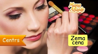 Dienas vai vakara make-up tikai 7.50€!