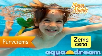 Aquadream SPA centrs sākot no 8.20€: baseins+ kaskāde+ sauna+ džakuzi - apmeklējums vai abonements ar atlaidi!