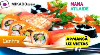 Новые суши-сеты от MIKADOsushi от 7.69€!