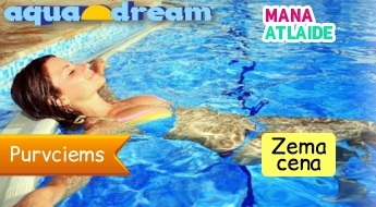 Aquadream SPA centrа apmeklējums tikai par 8€: baseins+ kaskāde+ pirts/sauna+ džakuzi!