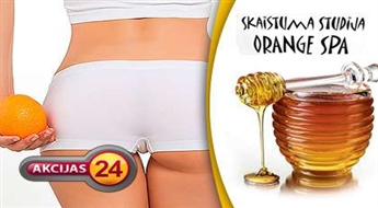 Skaistuma studija "Orange Spa" piedāvā  izbaudīt medus ķermeņa masāžu (80 minūtes) ar 50% atlaidi !