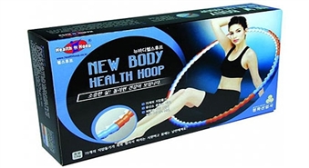 Interneta veikals KOSMETIKA24.LV piedāvā New BODY Health Hoop ar 40% atlaidi, tikai par 11.40 Ls