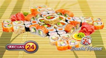 Никого не слушай-здесь вкуснее суши! Tomodachi сет на 3 персоны (45 шт.) со скидкой 50%!