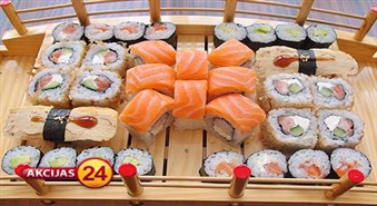 Izdevīgs piedāvājums no DOMINO! Sushi set 2 personām ar 57% atlaidi!