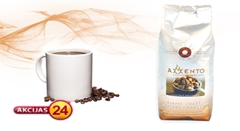 Кофейные зерна „AXXENTO PREMIUM” 250 г. Только 2,75 Ls