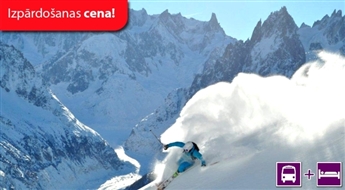 Kalnu slēpošana — Chamonix / 10 dienas (Sibus ceļojumi) – Maksā 10% avansu, norēķinies 24 mēnešos!