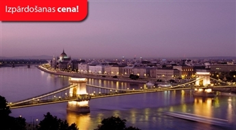 Mūžīgi skaistā Budapešta / 5 dienas – Maksā 10% avansu, norēķinies 24 mēnešos!