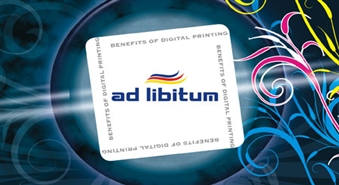 Divpusējas augstākas kvalitātes flajeras druka tipogrāfijā Adlibitum ar 55% atlaidi
