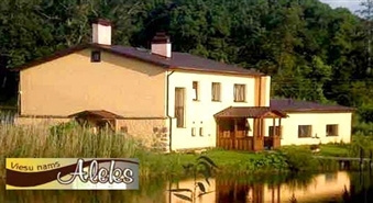 Красивый гостевой дом Aleks Dalderi (460m2) у берега реки на 24 часа  любой день со скидкой 60% сейчас только за 88,00Ls