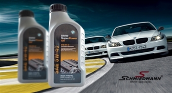 Оригинальные масло BMW AG SAE 5W-40 для Вашего автомобиля от компании SCHMIEDMANN BALTIC со скидкой 50%!