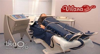 Limfodrenāžas zābaki – Presosterapija skaistumkopšanas salonā „Vilana” ar 50% atlaidi! Padari kājas vieglākas par zemāku cenu - tikai 3.99 Ls!