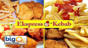 "Ekspress Kebab" piedāvā: gardie Chicken Nuggets+ frī kartupeļi par nebijuši zemu cenu! Tikai 1.29ls!