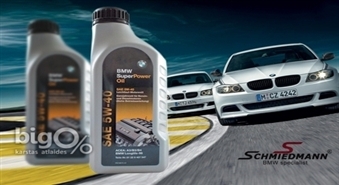 BMW AG oriģinālās eļļas SAE 5W-40 Jūsu automobilim no kompānijas SCHMIEDMANN  BALTIC, ar atlaidi 50%