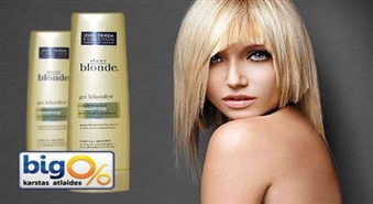 Ieprieciniet sevi ar elegantiem un veseliem matiem, lietojot augstas kvalitātes profesionālu šampūnu Blonde Go Blonder Lightening Shampoo With Citrus & Chamomile - atlaide 52%.