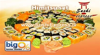 Prieki Jūsu vēderam: Himitsu set 64.gab. no SushiExpress!