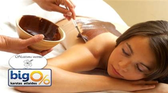 Насладитесь волшебством шоколада: Полтора часовой шоколадный массаж и процедура обвертывания тела, что предлагает Институт красоты "KiKi"!