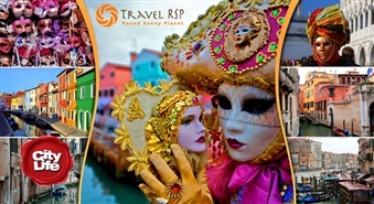TRAVEL RSP un Itālija aicina: pasaules krāšņākais karnevāls Venēcijā un iespēja apmeklēt mīlestības galvaspilsētu Veronu – 39%