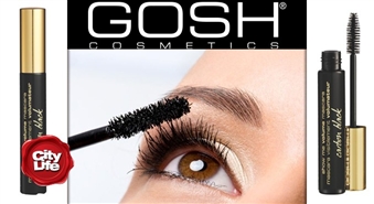Apbur ar vienu skatienu! GOSH Cosmetics skropstu tuša Show Me Volume Mascara Carbon Black – 63%