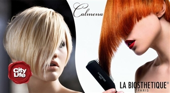 Atdzīvinoša matu kopšanas procedūra ar LA BIOSTHETIQUE + matu ieveidošana skaistumkopšanas salonā CALMENA ar 67% atlaidi! Gatavojies vasaras ballītēm!