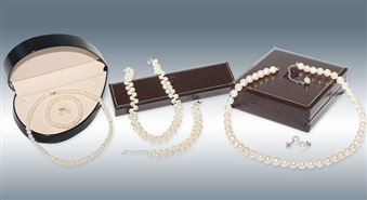 Elegantas upes pērļu rotas – auskari, aproces un kaklarotas līdz 47% lētāk!