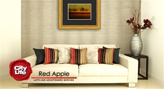 RED APPLE: dīvānu un paklāju  tīrīšana – 60%