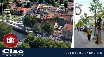 CIAO TRAVEL – CEĻOJUMU EKSPERTS aicina 2 dienu ceļojumā uz Klaipēdu Lietuvā ar 35% atlaidi!