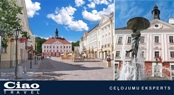 Vienas dienas ceļojums uz Tartu 19. martā no „Ciao Travel” tikai par Ls 9,49! Aizraujošs skolnieku brīvlaika sākums vai vienkārši skaista pavasara sestdiena Igaunijā!